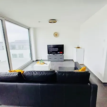 Brand New 2 Bedrooms Penthouse In Center, Terrace And Parking 152 * Hesperange